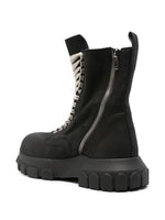 Army tractor suede boots