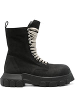 Army tractor suede boots