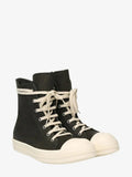 Nubuck high-top sneakers