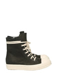 Nubuck high-top sneakers