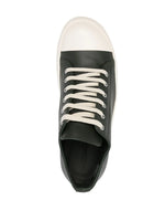 Low top leather sneakers