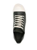 Low top leather sneakers