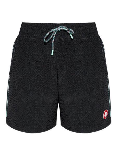 MONOGRAM JACQUARD TOWELLING SHORTS