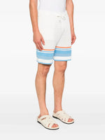 COTTON TENNIS CROCHET SHORTS