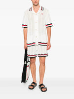 COTTON MONTAGNE ONDULEE CROCHET SHIRT