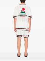 COTTON MONTAGNE ONDULEE CROCHET SHIRT