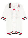 COTTON MONTAGNE ONDULEE CROCHET SHIRT