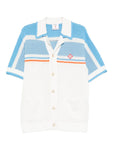 COTTON TENNIS CROCHET SHIRT