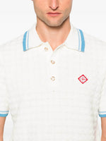 COTTON BOUCLE POLO SHIRT