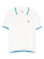 COTTON BOUCLE POLO SHIRT