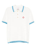 COTTON BOUCLE POLO SHIRT