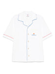 MONOGRAM JACQUARD TOWELLING SHORT SLEEVE SHIRT