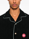 MONOGRAM JACQUARD TOWELLING SHORT SLEEVE SHIRT