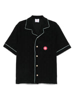 MONOGRAM JACQUARD TOWELLING SHORT SLEEVE SHIRT
