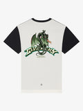 dragon-print cotton T-shirt