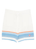 COTTON TENNIS CROCHET SHORTS